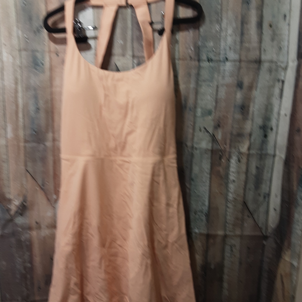 HALARA Easy Peasy Peach Mini Dress XL